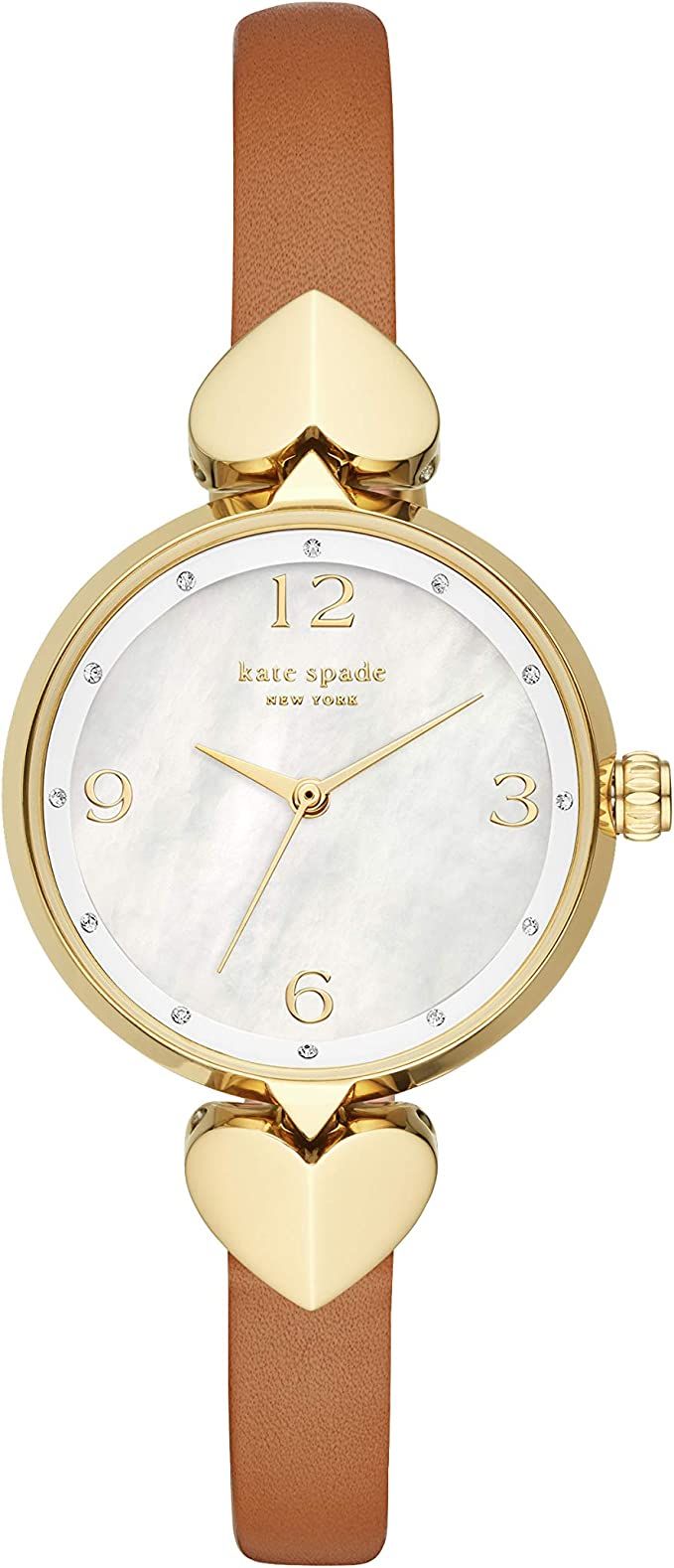 Kate Spade New York Women's Hollis Stainless Steel Dress Quartz Watch | Amazon (US)