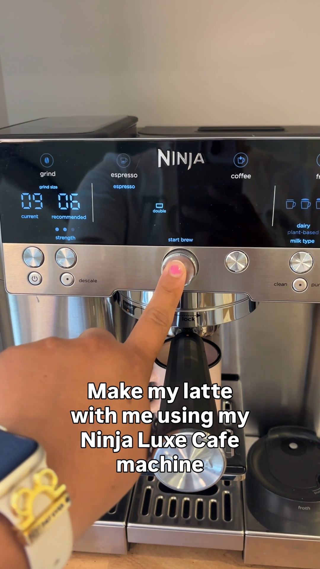 When I tell you this Maple Brown Sugar latte has me in a chokehold...

Pro tip: don't skip the salt! It adds that next level of flavor and is SO good 

This is by far my favorite latte recipe I've made with my Ninja Luxe Cafe machine, but let's be honest, I use this thing ALL THE TIME. From hot coffee to cold brew to espresso martinis this espresso machine does it all and is super easy to use. 

If you're looking to upgrade your pod espresso machine, this is your sign! 

#LTKHome