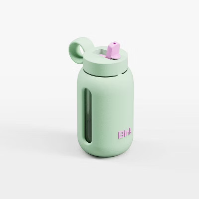 Bink 10oz Kids' Water Bottle Flip Cap Sea Glass | Target