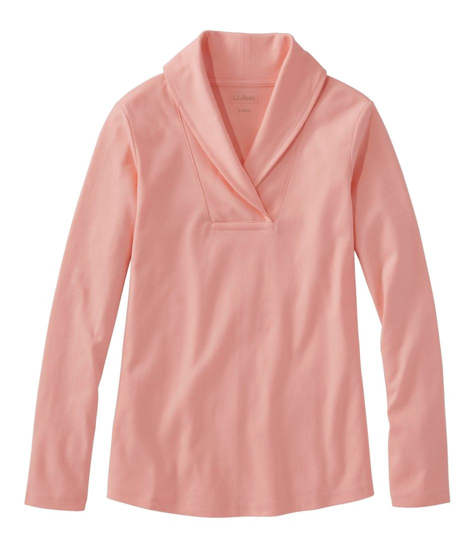 Women's L.L.Bean Pullover, Long-Sleeve Shawl Collar | L.L. Bean