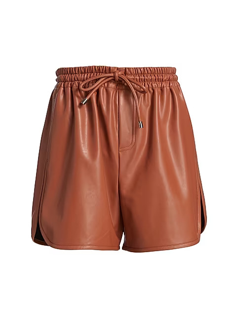 Ryder Faux Leather Shorts | Saks Fifth Avenue