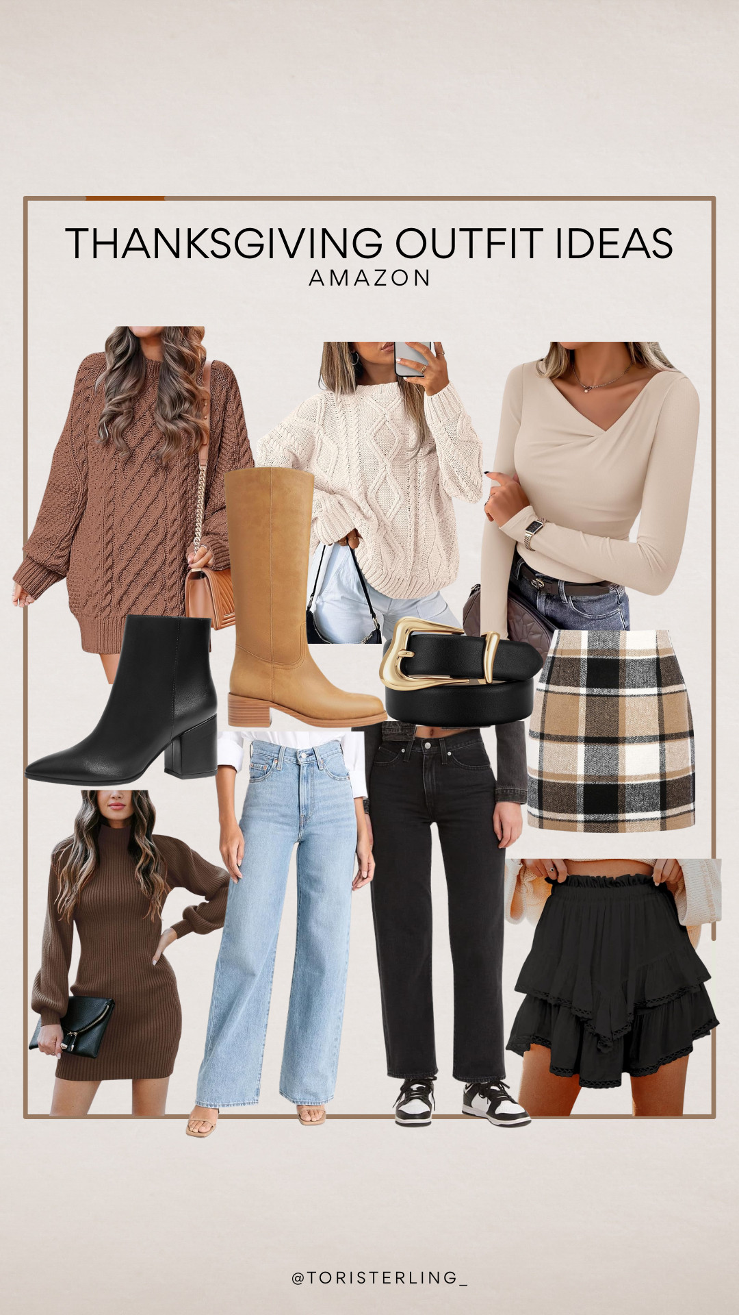 Last minute Thanksgiving outfit ideas that will still arrive before Thursday :) 

 #LTKHoliday #LTKootd