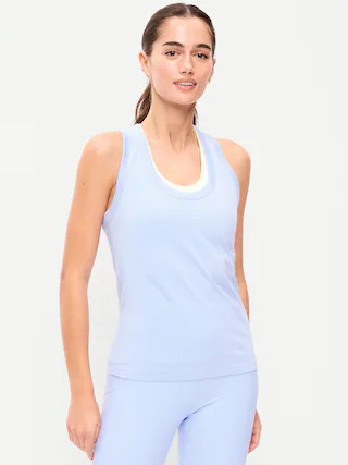 Fluid Seamless Fitted Tank Top | Old Navy (US)