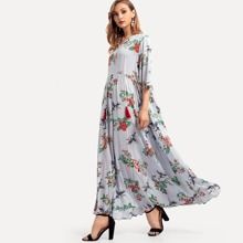Floral Print Maxi Dress | SHEIN