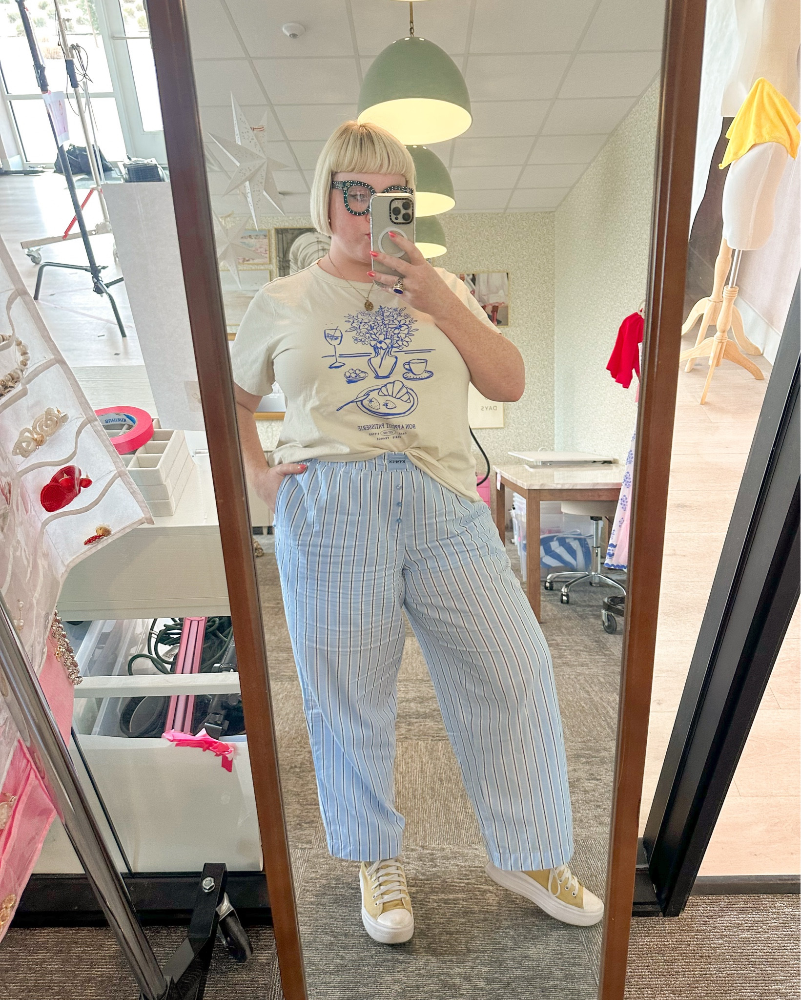 Comfy plus size outfit! Plus size boxer pant, plus size comfy pants. Dupe for the Anthropologie boxer pants. Has pockets, wearing size XL. Plus size outfits. Only $14

#LTKPlusSize #LTKMidsize #LTKFindsUnder50