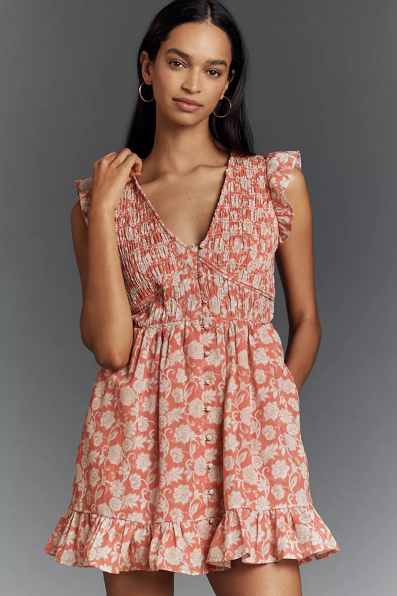 The Peregrine Mini Dress | Anthropologie (US)