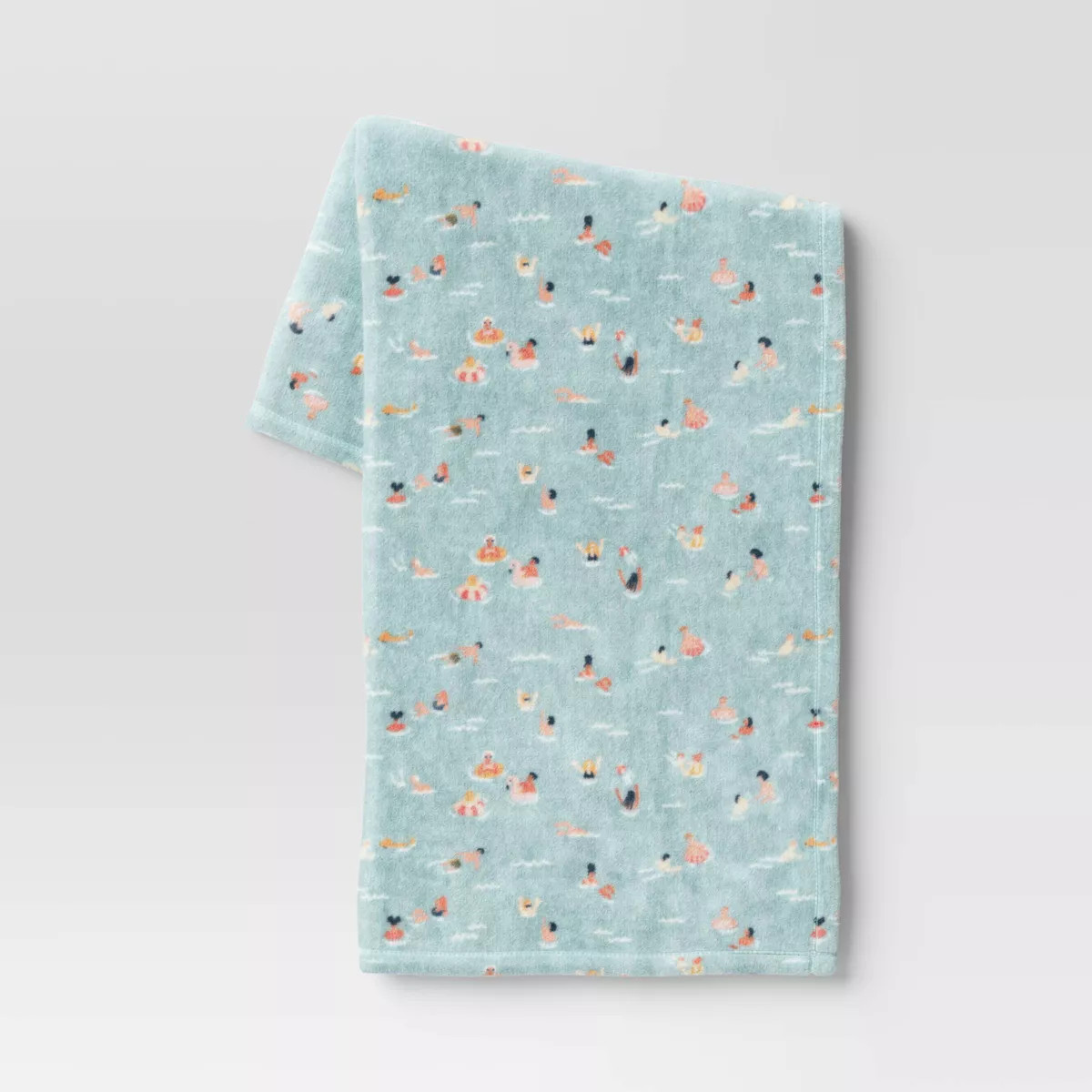 Beachy Scene Printed Plush Throw Blanket - Room Essentials™ | Target