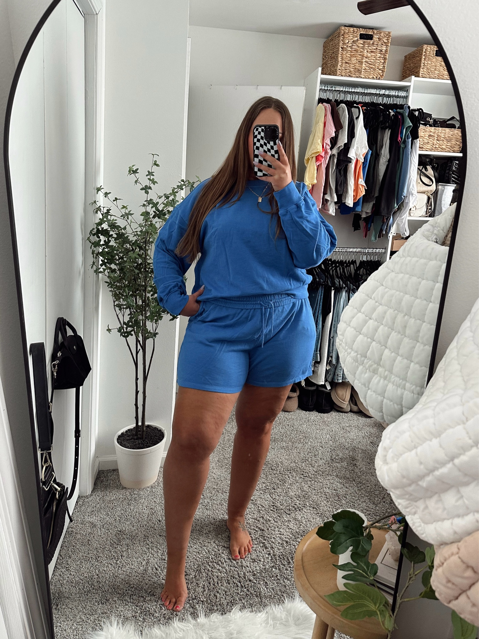 Old Navy two piece set! Wearing xl tall 💙 

Old navy matching set, Old navy try on haul, Old navy jeans, spring fashion, Old navy haul, Old Navy finds, old navy spring 2025, Plus size fashion, plus size outfits, size 16 style, casual style, casual outfits for women, affordable fashion, mom style over 30, everyday outfits

#LTKFindsUnder50 #LTKSaleAlert