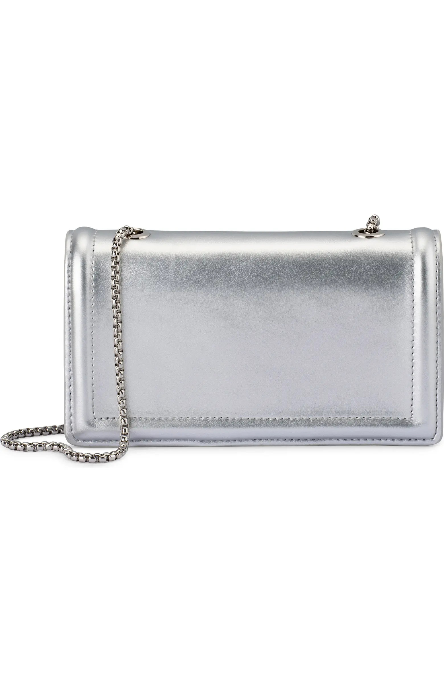 Olga Berg Rosie Metallic Faux Leather Convertible Shoulder Bag | Nordstrom | Nordstrom