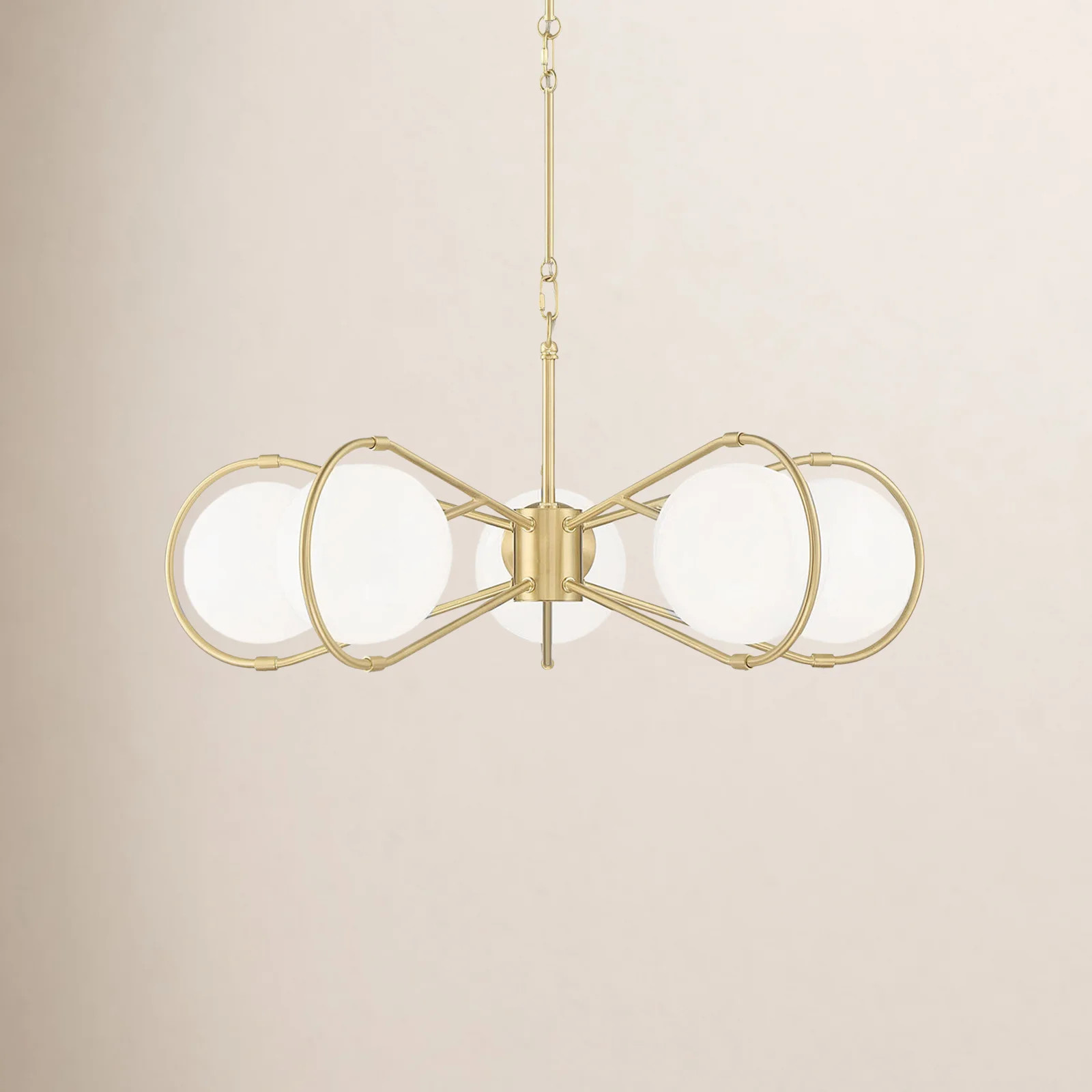 Everly Quinn 5 - Light Dimmable Geometric Chandelier & Reviews | Joss & Main | Joss & Main