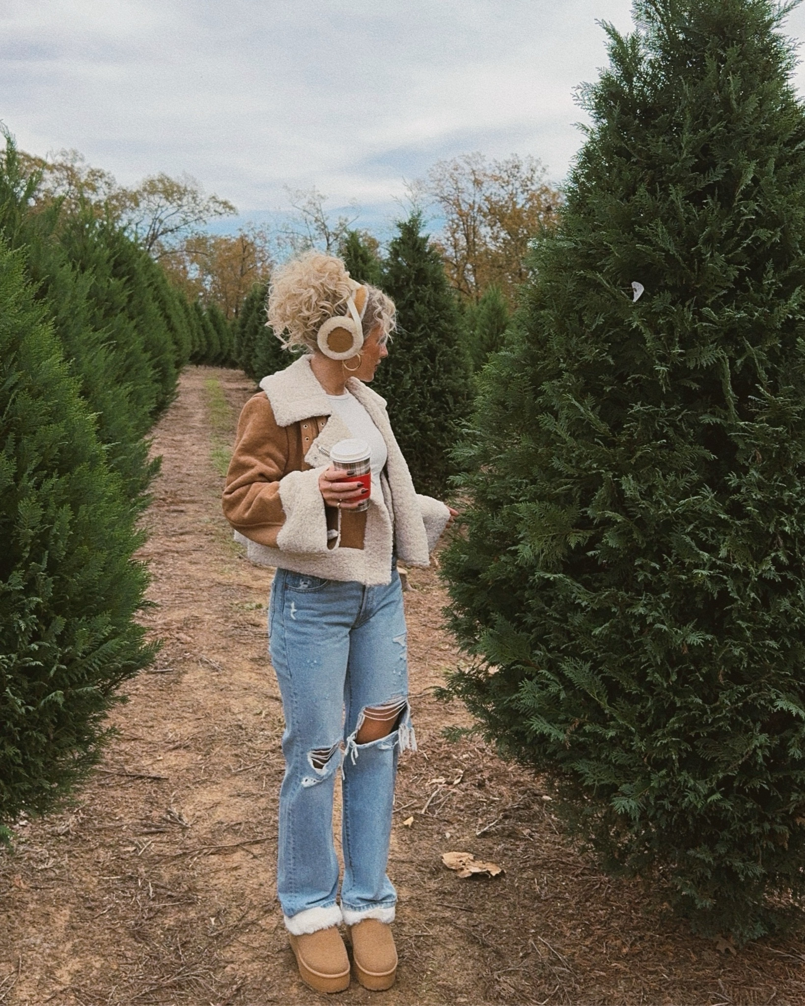 Love this jacket so much! It & the slippers are OOS but make sure to sign up for a restock bc I bet they will restock them! 

#LTKsalealert #LTKSeasonal #LTKCyberWeek