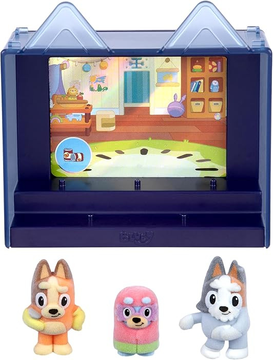 Bluey Fuzzies Episode Pack: Grannies. with 3 Specially Flocked Collectible Mini-Figures (Incl. 1 ... | Amazon (US)