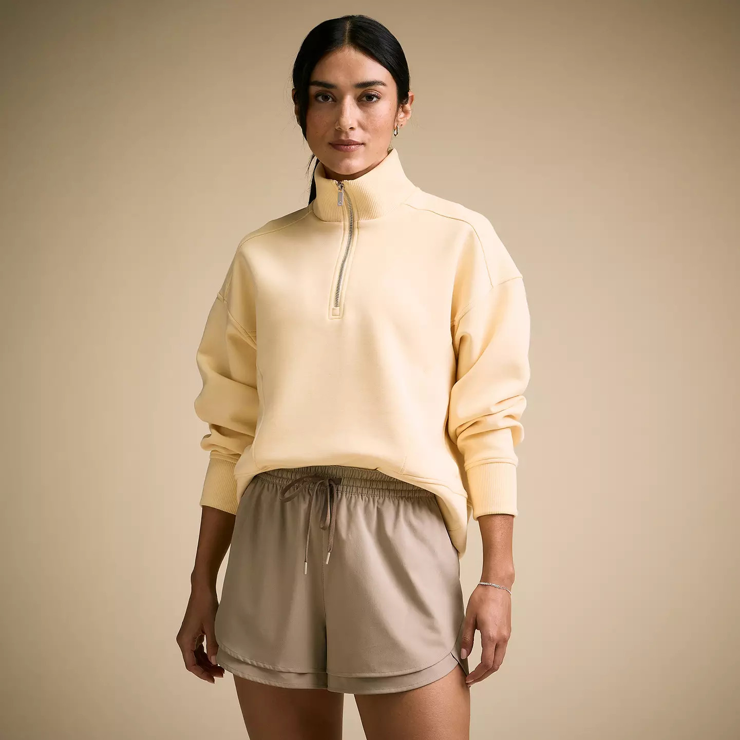 CALIA Women's Soft Scuba Mock Neck 1/4 Zip | DICK'S Sporting Goods