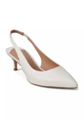 Lauren Ralph Lauren Lolah II Nappa Leather Slingback Pumps | Belk