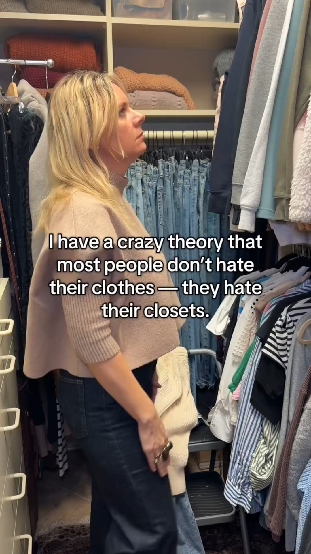Most women don’t actually dislike their style. What they dislike is standing in front of a closet where nothing works together, pieces don’t fit their life anymore, and getting dressed feels like guesswork. 

When a closet is cluttered, unedited, or built without intention, even great clothes feel frustrating. The problem isn’t taste — it’s lack of clarity. 

That’s why we focus less on shopping this time of year and more on helping clients turn their closets into systems that actually support them. When your closet works, your style shows up again. 

If your clothes feel fine but your closet feels stressful, this is exactly what our personal styling services are designed to fix.