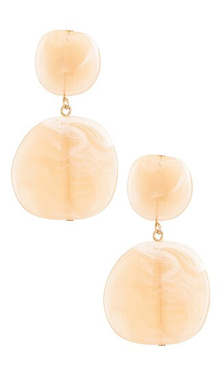 Rae Drop Earring in Ivory | Revolve Clothing (Global)