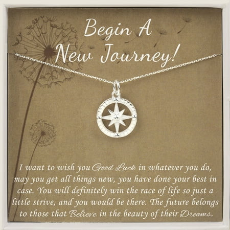 Anavia Graduation Gift for Her - 2021 College Graduation Gifts for Friend - Custom 925 Sterling Silver New Beginnings Graduation Gift for Daughter | Walmart (US)