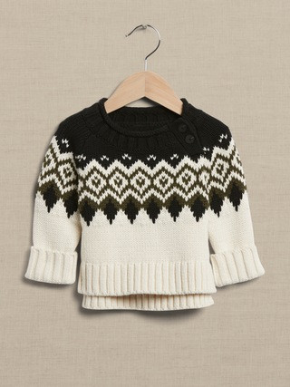 Fairisle Sweater for Baby | Banana Republic (US)