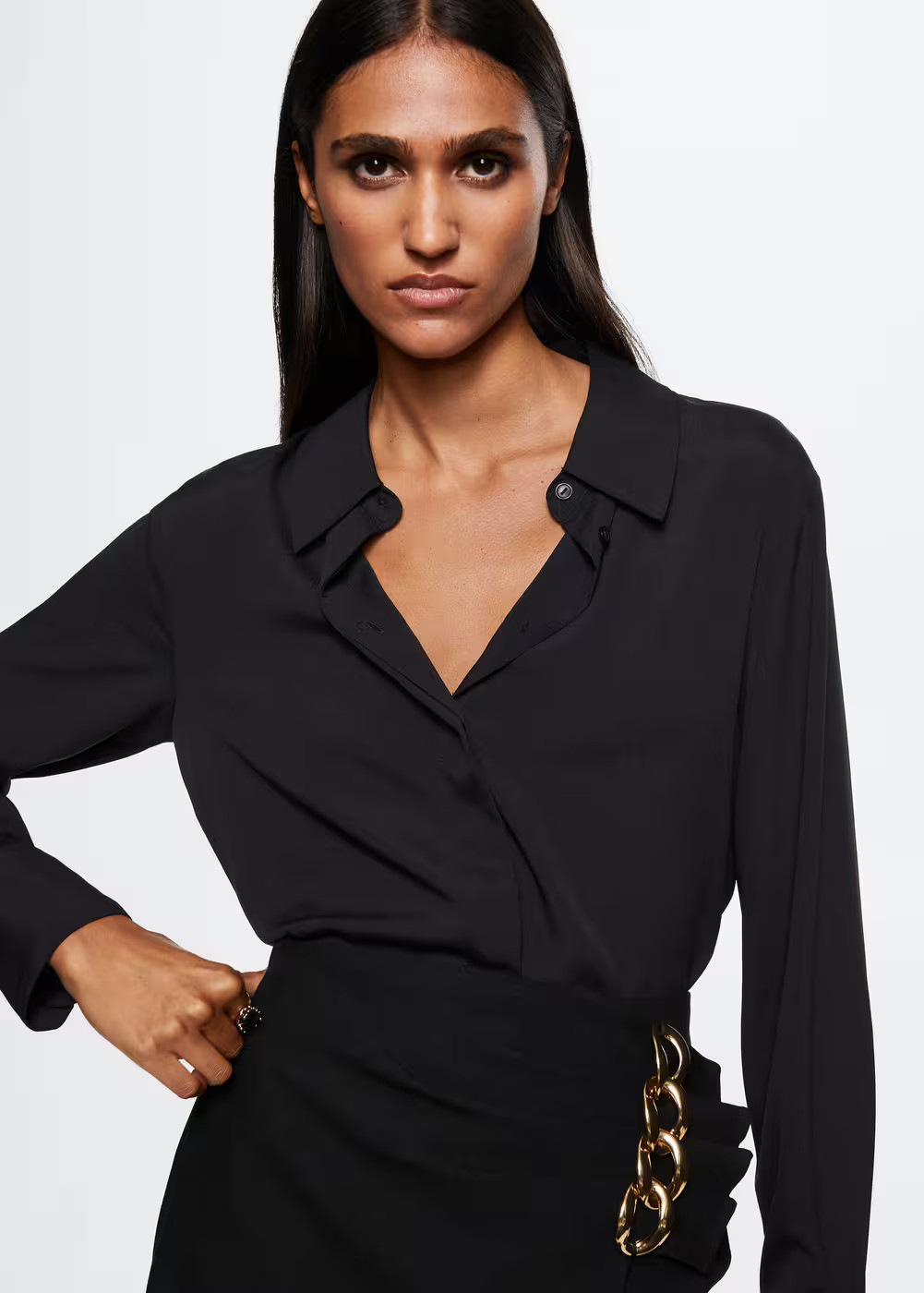 Mini chain skirt -  Women | Mango USA | MANGO (US)