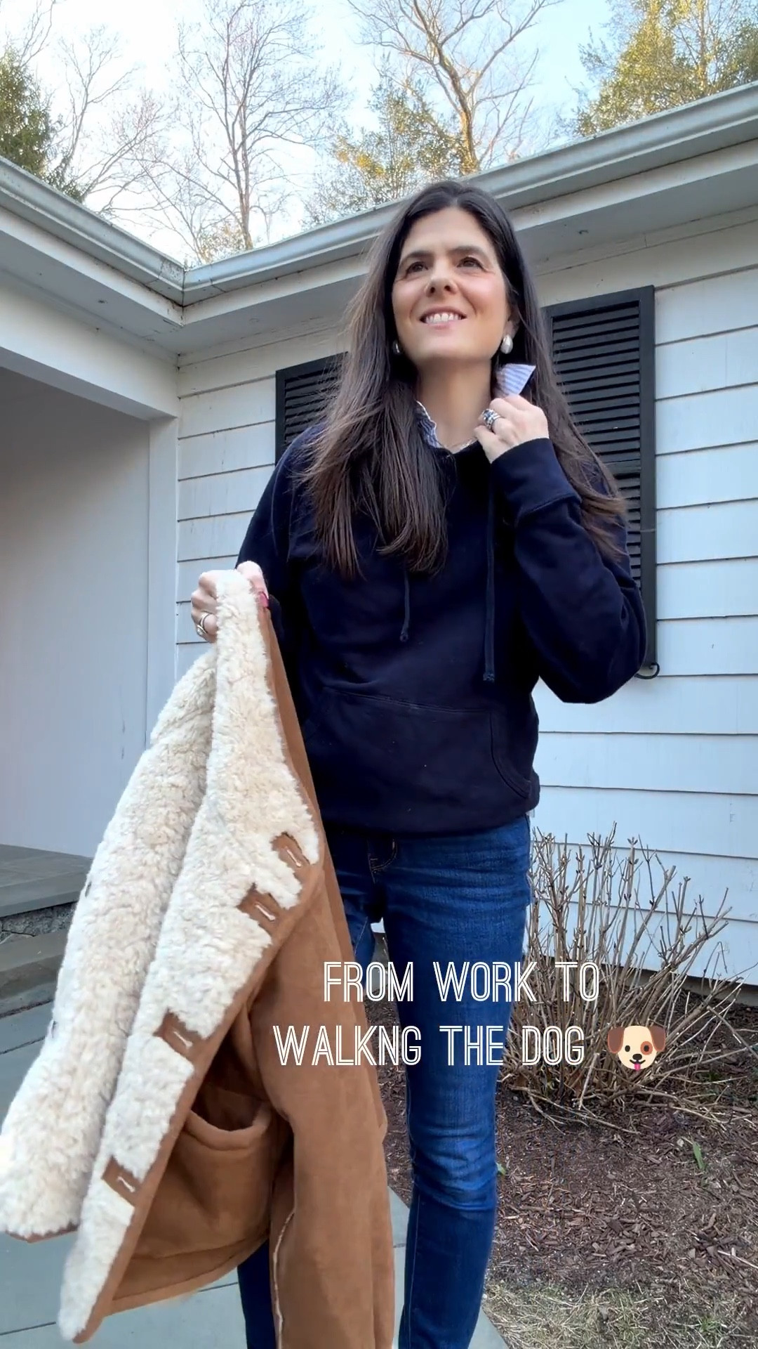 How I went from my work outfit in a store to walking my dog at night! #easystyle #outfitinspiration #ootd

#LTKgrwm #LTKootd #LTKdayinmylife