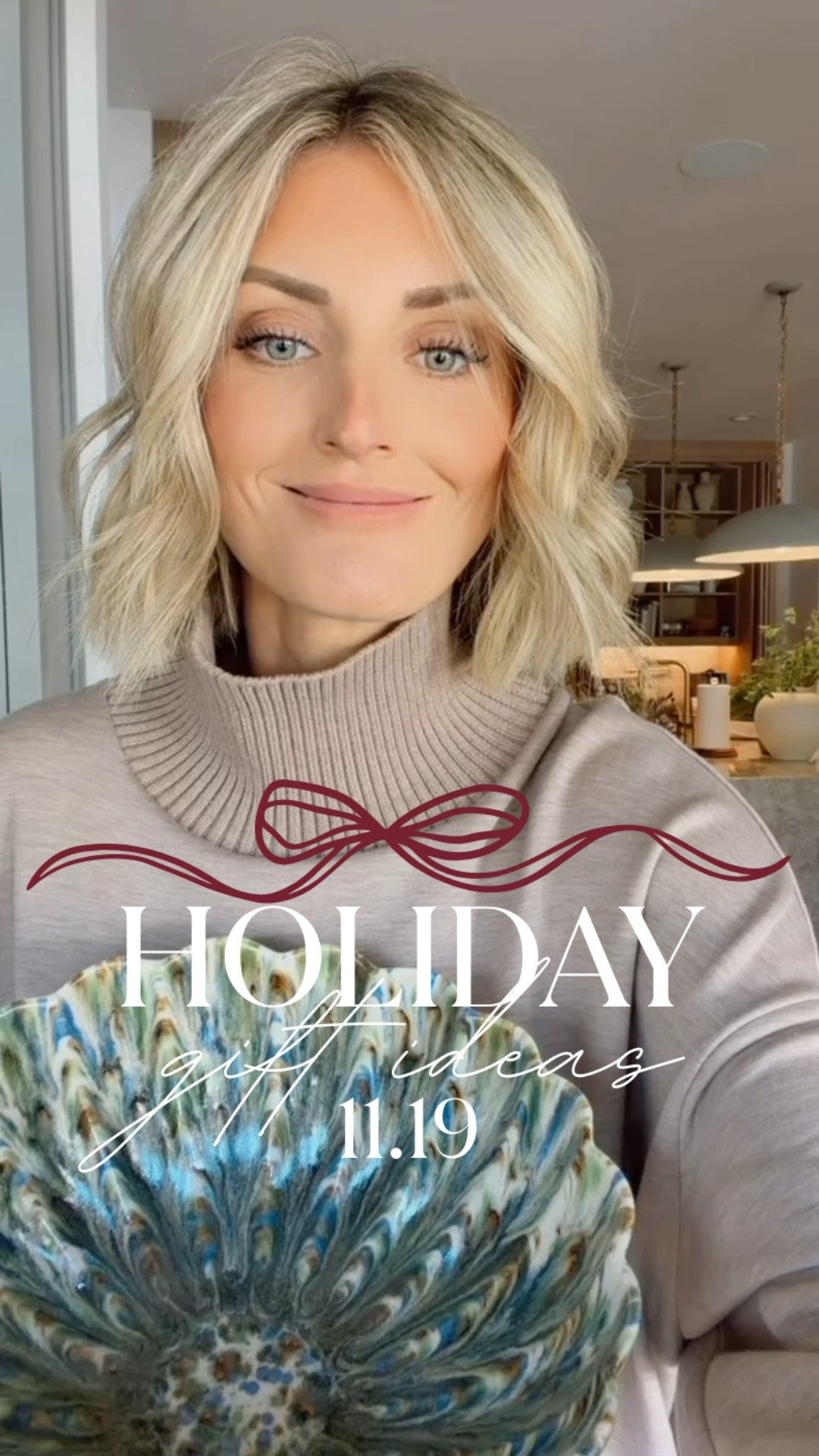 This bowl would make a great gift for the person hosting Thanksgiving this year! You could gift it with a salad or other meal inside of it & then let the hostess keep the bowl! 

Loverly Grey, gift guide, gift ideas, decorative bowl, serving bowl, Thanksgiving tablescape, hostess gift 

#LTKHome #LTKHoliday #LTKGiftGuide