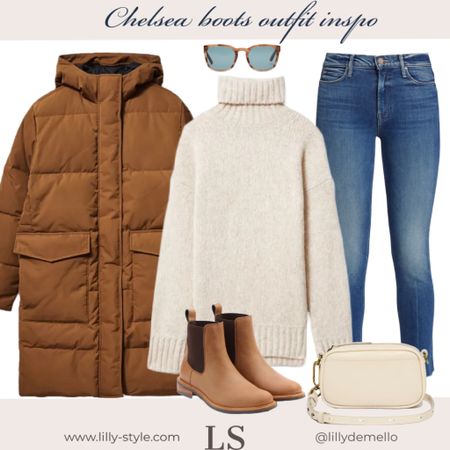 Cold weather outfit with these stunning Chelsea boots. The chic puffer coat has been on my wishlist - in love 😍. 

#winteroutfit #chelseaboots #cozyturtleneck #coldweatheroutf 

#LTKshoecrush #LTKSeasonal #LTKstyletip