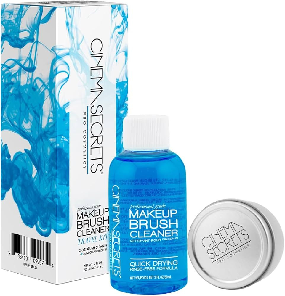 Cinema Secrets Original Blue Vanilla Makeup Brush Cleaner Kit - Professional Cleanser + Cleansing... | Amazon (US)