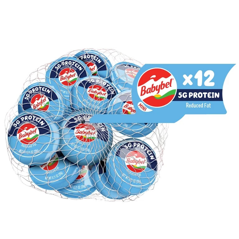 Babybel® Reduced Fat Snack Cheese, 8.5 oz (12 Count) | Walmart (US)