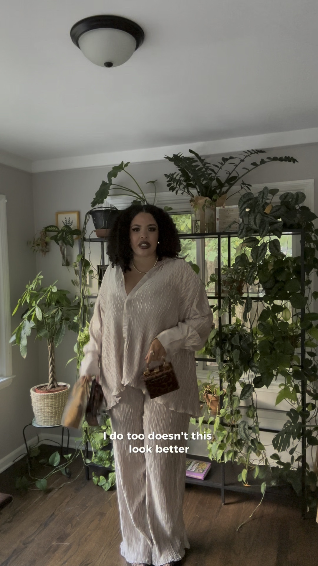 Get Ready With Me: Cocktails at the @ashbar Bar ✨ I wanted a look that screamed date night vibes, and this @prettylittlething two piece set I snagged a while back is everything. I wasn’t sure about the color at first, but once it arrived—instant love! 💕 To spice things up, I threw on some leopard heels for that trendy flair and added my @brandonblackwoodnyc leopard bag to tie it all together. 🐆 How did I do? What do we think of this look? #OOTD #DateNightStyle #grwm 

#LTKStyleTip #LTKPlusSize #LTKVideo