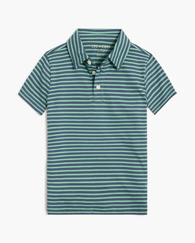 Boys' cotton striped polo shirt | J.Crew Factory
