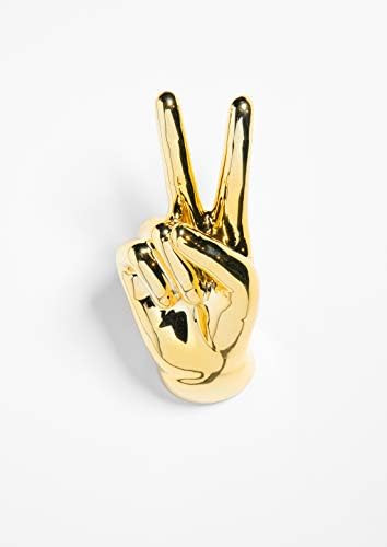 Interior Illusions Plus Gold Peace Hand Wall Mount-9" Tall Home Décor | Amazon (US)