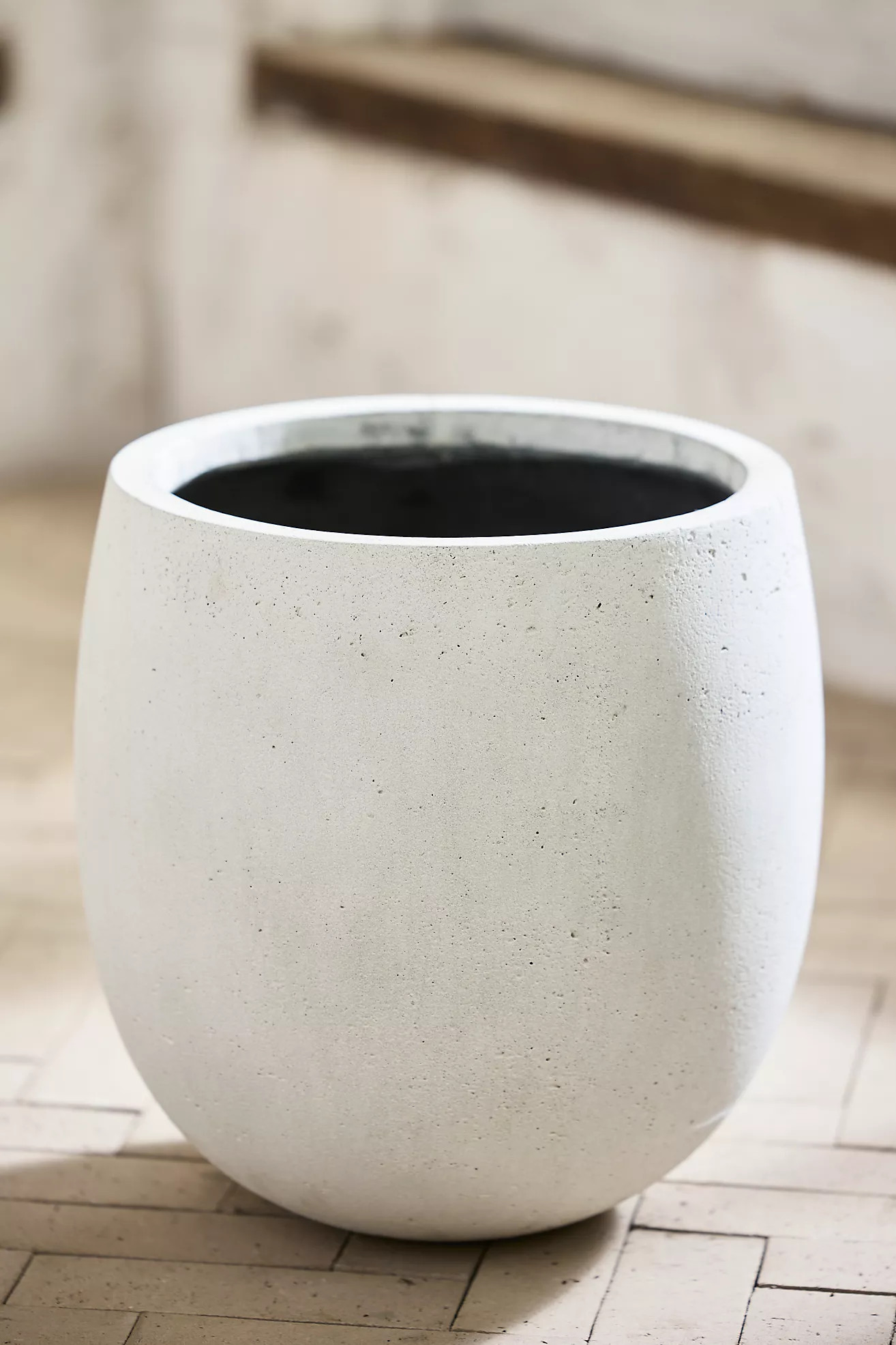 Fiber Rounded Egg Planter | Terrain