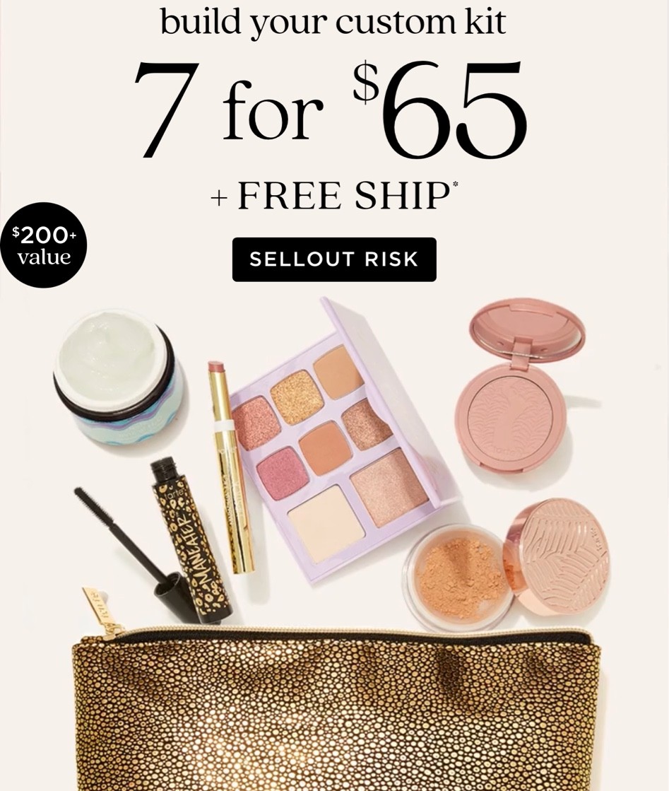 Tarte custom kit only $65!!


#LTKsalealert #LTKbeauty #LTKstyletip