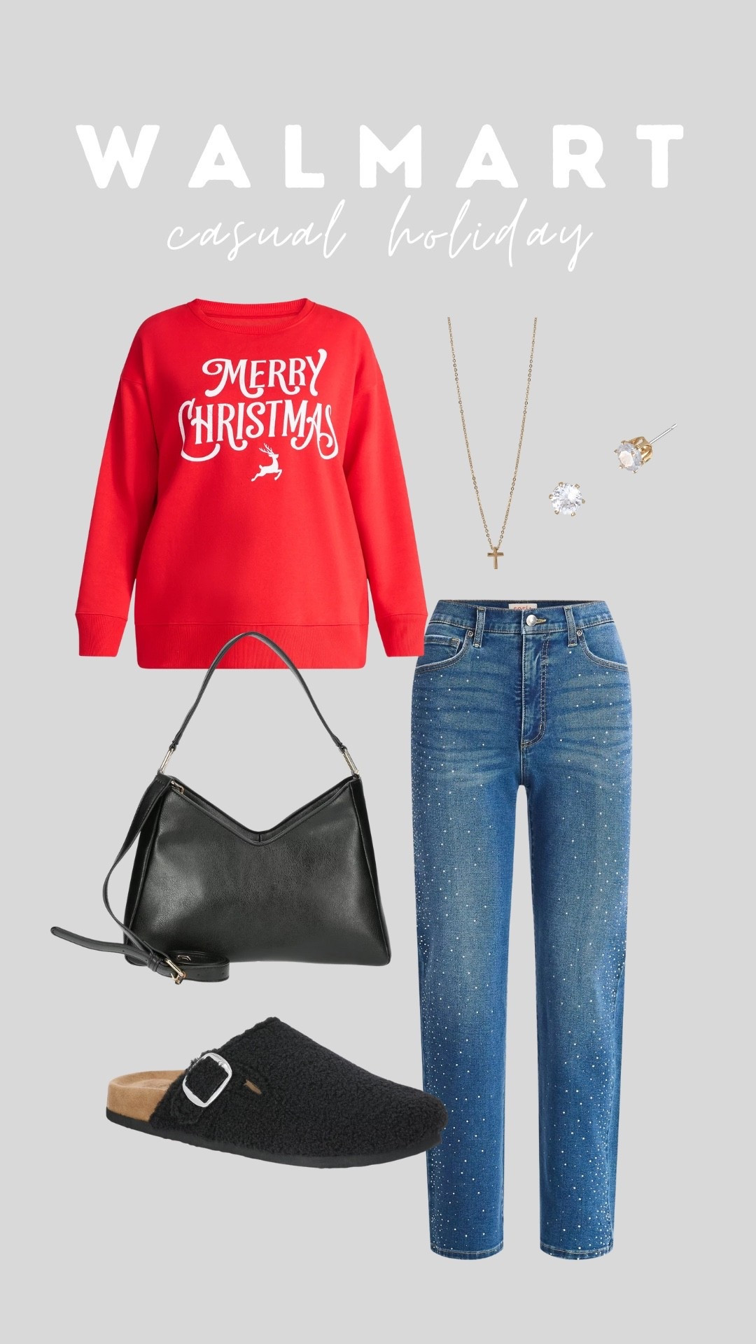 Casual Holiday outfit from Walmart! 

#LTKHoliday #LTKFindsUnder50 #LTKStyleTip