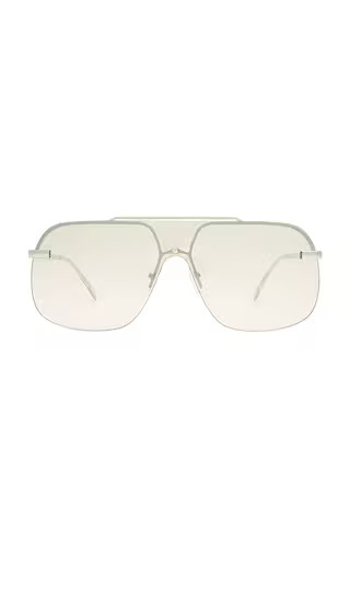 AIRE Venatici Sunglasses in Metallic Silver. | Revolve Clothing (Global)