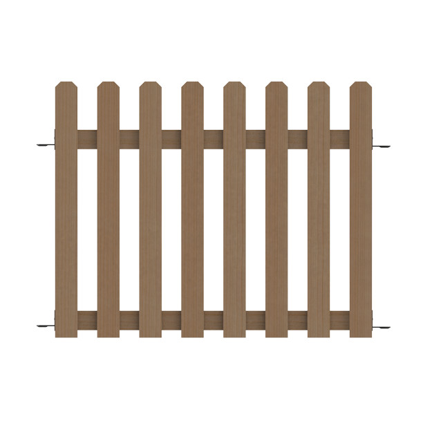 Yardlink Cedar Wood Fence Panel, 34 inch H x 47 inch W - Walmart.com | Walmart (US)