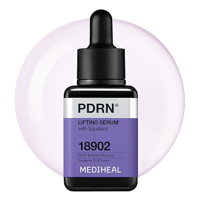 Mediheal PDRN Lifting Serum with Squalane 1.35 fl.oz - Korean Face Serum for Natural Glass Glow S... | Amazon (US)