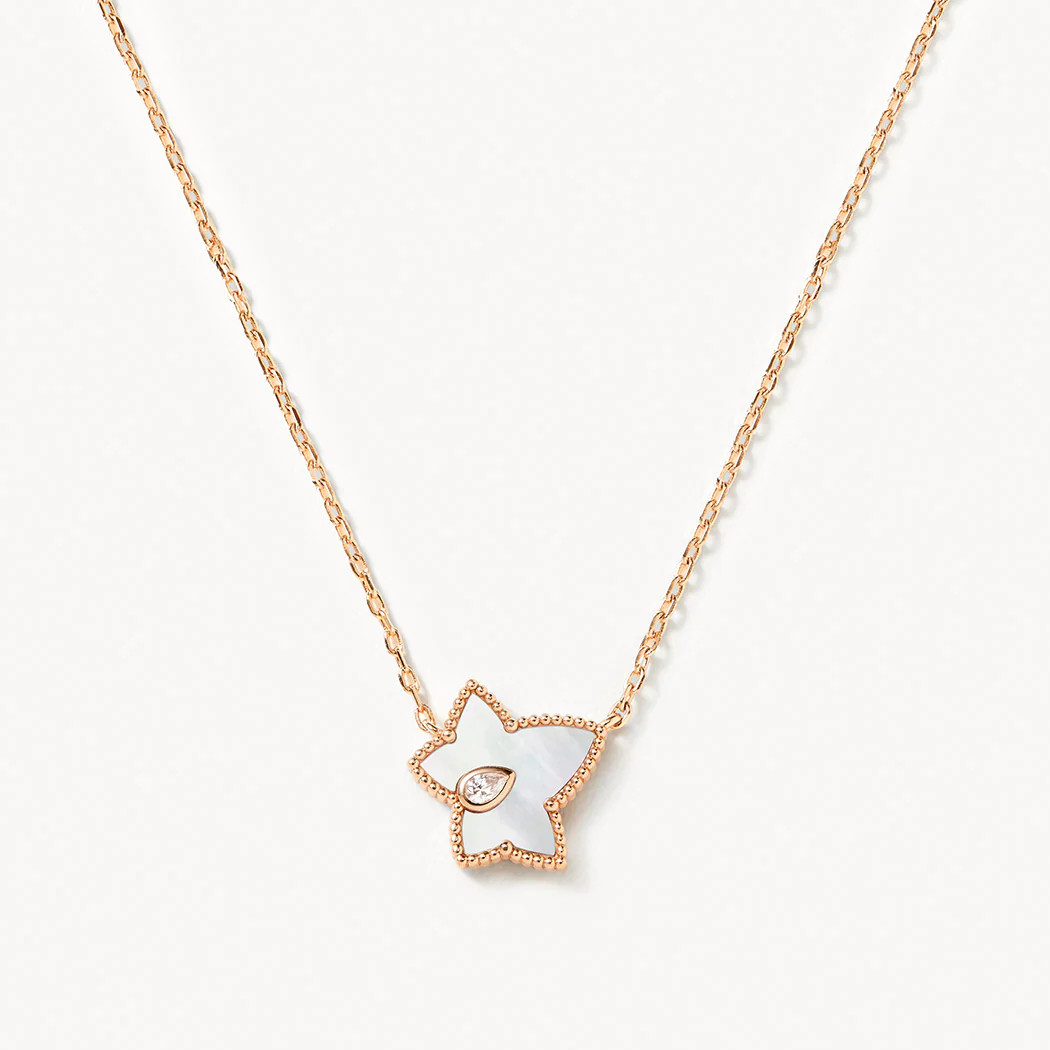 Mother-of-Pearl Bead Necklace | Lola Rose