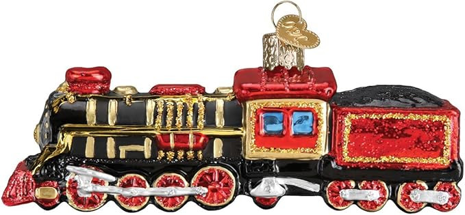 Old World Christmas Train Glass Blown Ornament for Christmas Tree, Handcrafted Holiday Decoration... | Amazon (US)