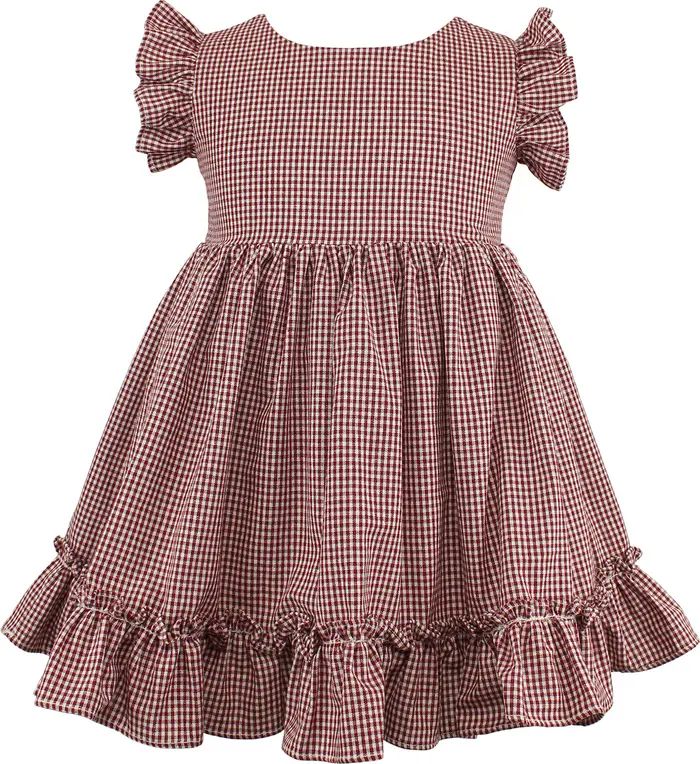 Kids' Mini Check Pinafore Dress | Nordstrom