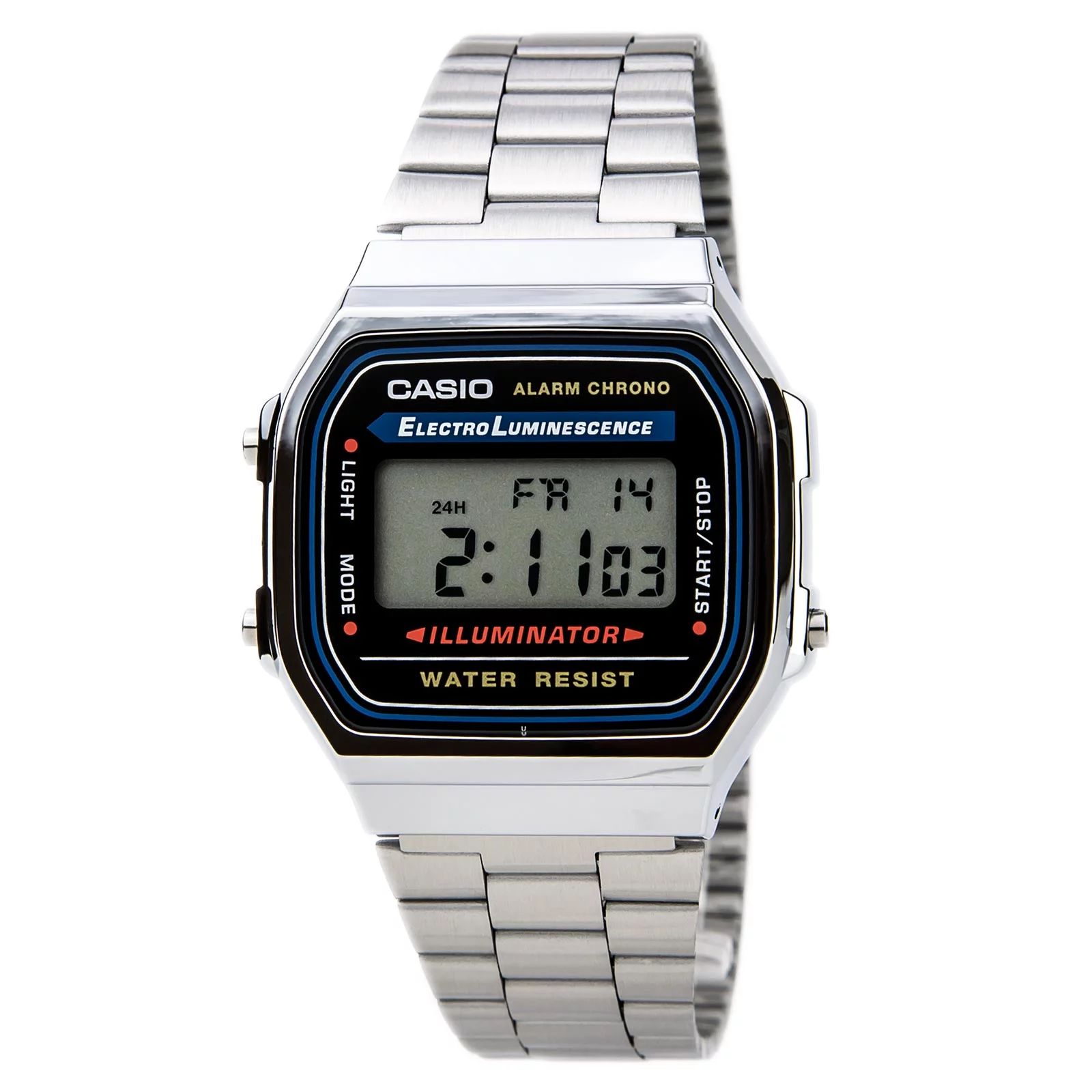 Casio Men's Classic Digital Illuminator Watch A168WA-1 | Walmart (US)