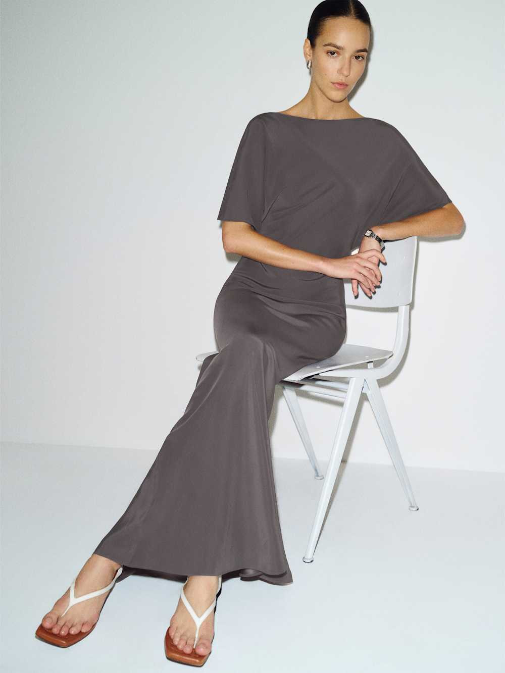 Caila Silk Dress | Reformation (Global)