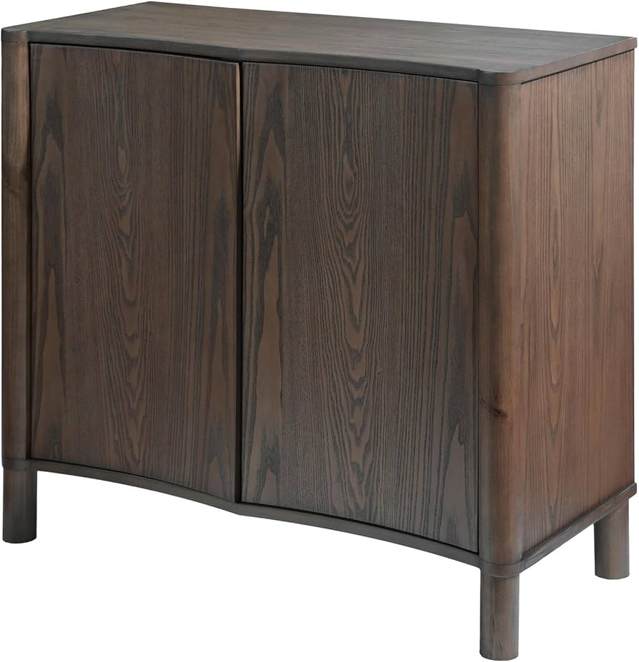 Livabliss x Becki Owens Traditional Sonador Cabinet, Dark Brown, 32" H 36" W 16" D | Amazon (US)