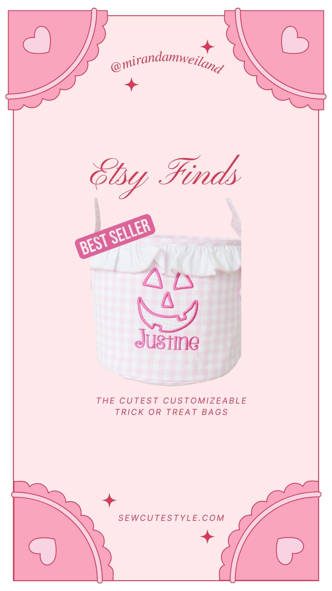 Halloween trick or treat bags! I got this custom one for Giovanna. Comes in lots of prints and designs. 

Halloween / trick or treat bag / trick or treat basket / trick or treating / Halloween costume / kids Halloween gift ideas / boo basket / kids boo basket / baby boo basket

#LTKFallSale #LTKFindsUnder100 #LTKBaby