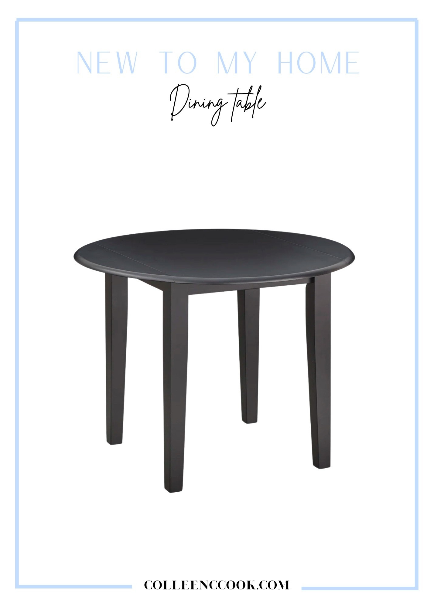 Wooden round dining room Table 