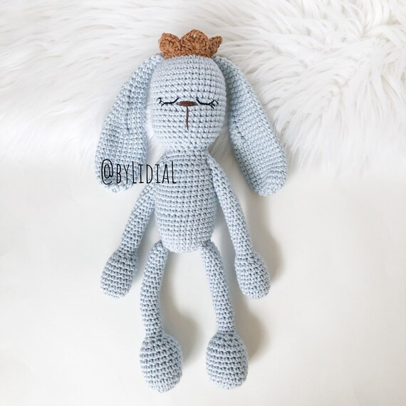Handmade Crochet Bunny Toy | Etsy (US)