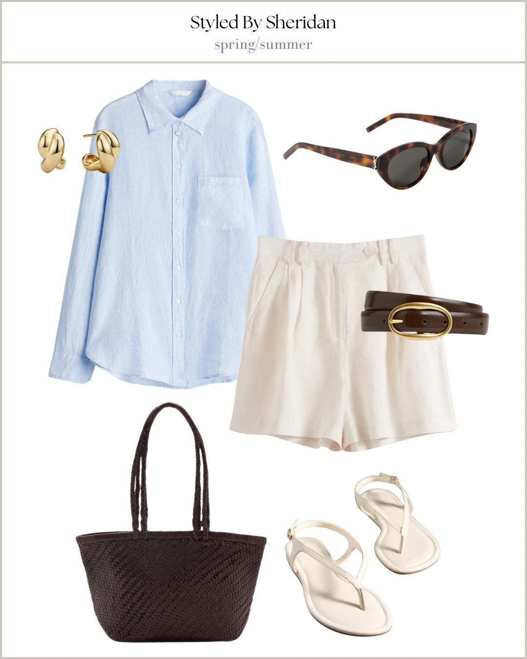 Blue linen shirt outfit idea 

#LTKeurope #LTKsummer #LTKstyletip