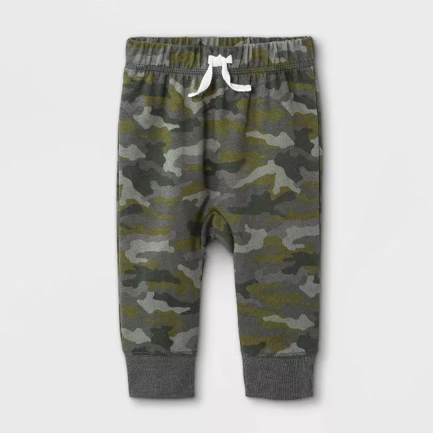 Baby Harem Camo Jogger Pants - Cat & Jack™ Green | Target