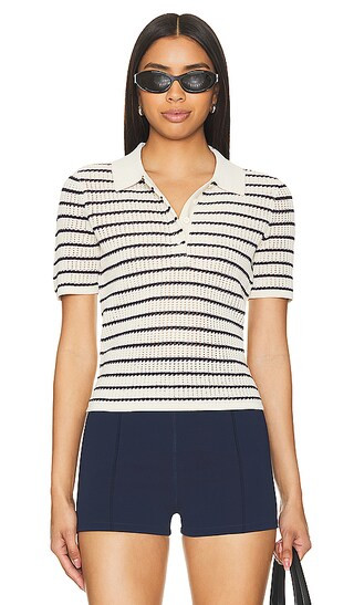 Viola Polo in Turtledove Multi | Revolve Clothing (Global)