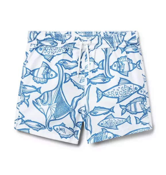 Recycled Fish Swim Trunk | Janie and Jack